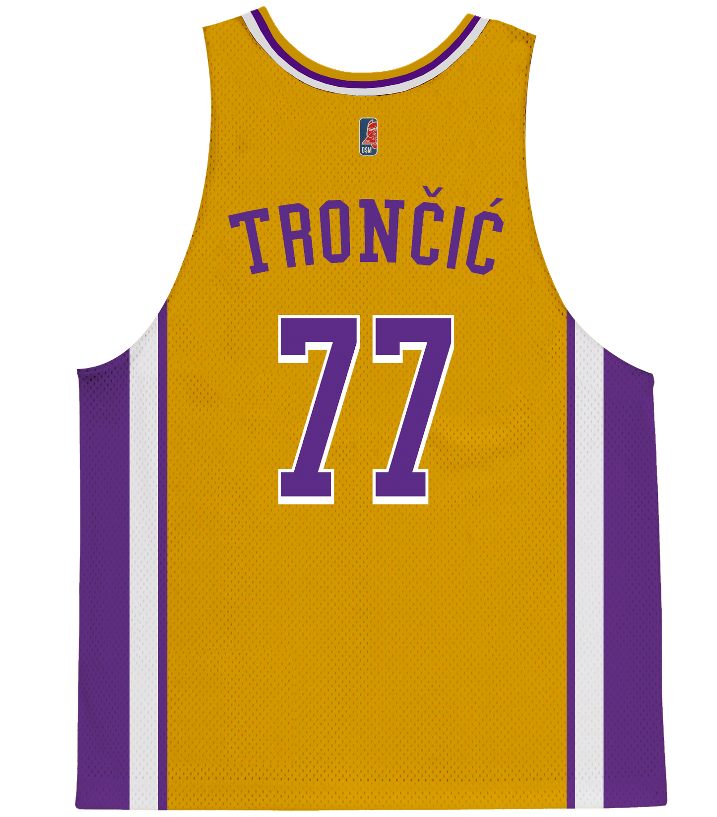 No Fakers Basketball Jersey (Yellow)
