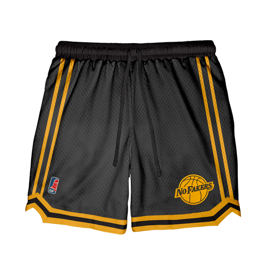 No Fakers Basketball Shorts (Black)