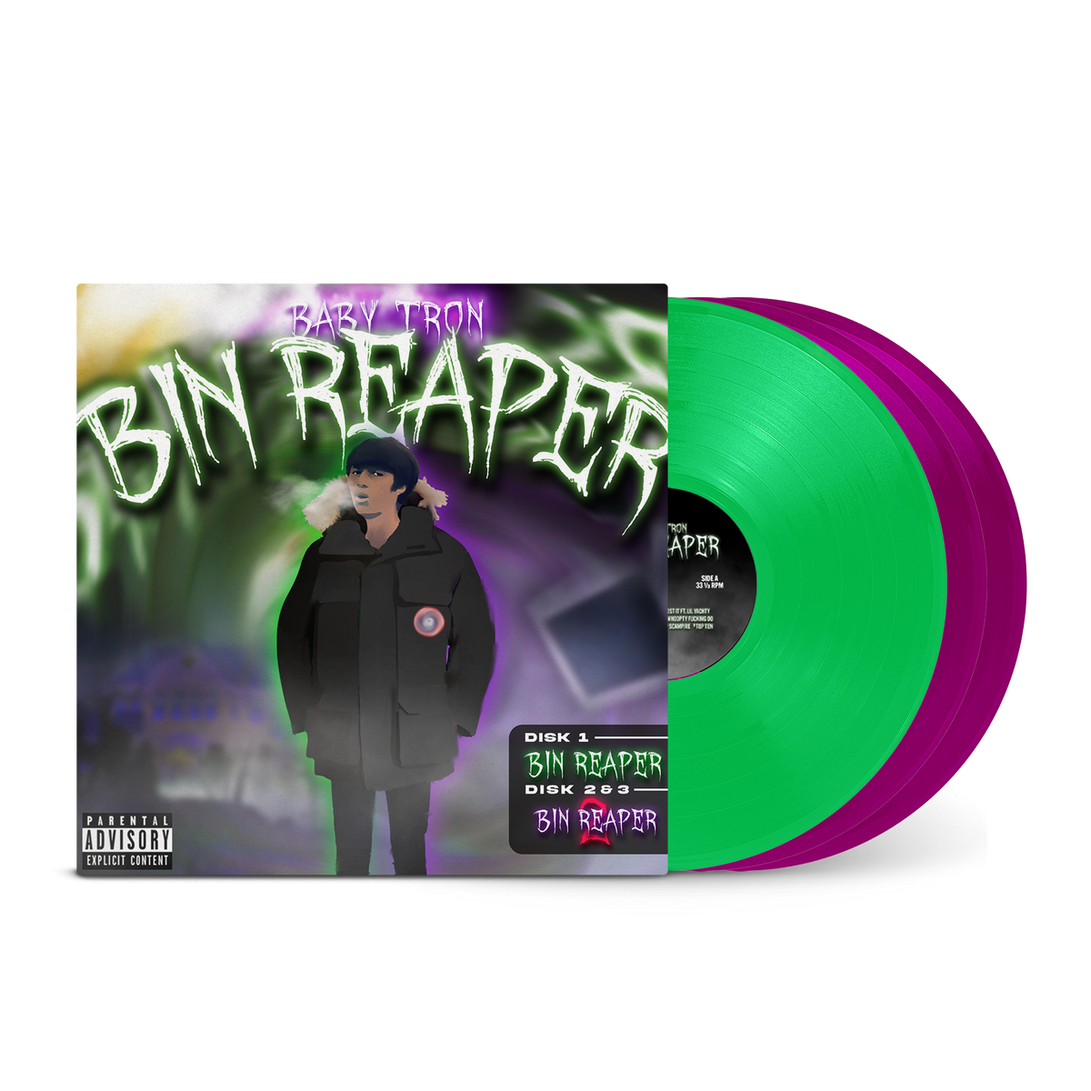 BabyTron – Bin Reaper 1 & 2 (2023, Vinyl) - Discogs